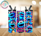 20oz Dual Drink Bottle & Tumbler - Cookie Monster