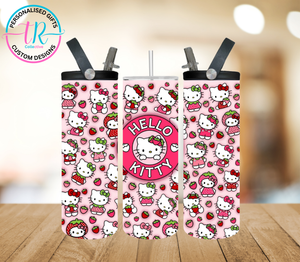 20oz Dual Drink Bottle & Tumbler - Hello Kitty