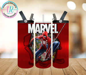 20oz Dual Drink Bottle & Tumbler - Marvel