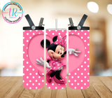 20oz Dual Drink Bottle & Tumbler - Minnie