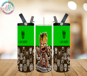 20oz Dual Drink Bottle & Tumbler - Groot