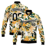 Personalized Custom Men's Jacket Customize Your Team Name, Logo, and Number