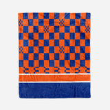 Custom Ultra-Soft Micro Fleece Blanket Royal-Orange