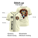 Custom Baseball Uniforms High-Quality for Adult Kids Optimized for Performance Cream