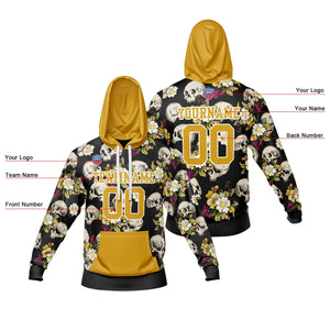 Custom Gradient Hoodie For Man Woman Girl Boy Print Your Logo Name Number