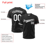 Custom Full Print Design Baseball Jersey stripe