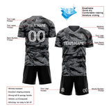 Custom Soccer Uniform Jersey Kids Adults Personalized Set Jersey Shirt Gray