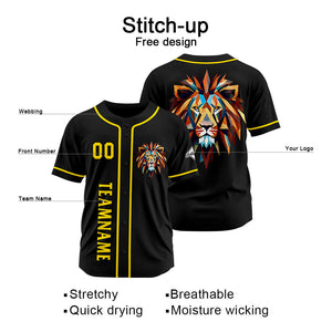 Custom Baseball Uniforms High-Quality for Adult Kids Optimized for Performance Black