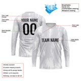 Custom Basketball Soccer Football Shooting Long T-Shirt for Adults and Kids Gray