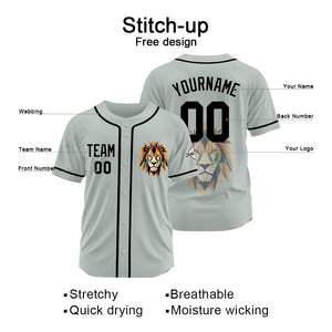 Custom Baseball Uniforms High-Quality for Adult Kids Optimized for Performance Gray