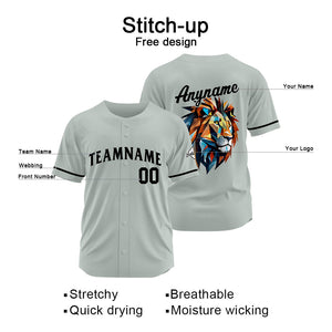 Custom Baseball Uniforms High-Quality for Adult Kids Optimized for Performance Gray