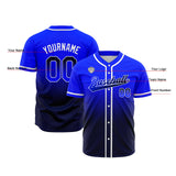 Custom Gradient Baseball Jerseys Personalized Name Number Logo