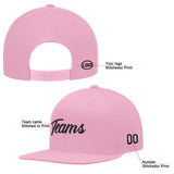 Custom Hat Pink-Black