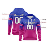 Custom Gradient Hoodie For Man Woman Girl Boy Print Your Logo Name Number Royal&Rose