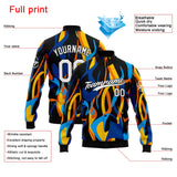 Personalized Custom Men's Jacket Customize Your Team Name, Logo, and Number