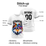 Custom Wolf -White Baseball Uniforms High-Quality for Adult Kids Optimized for Performance