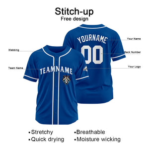 Custom Baseball Uniforms High-Quality for Adult Kids Optimized for Performance Royal