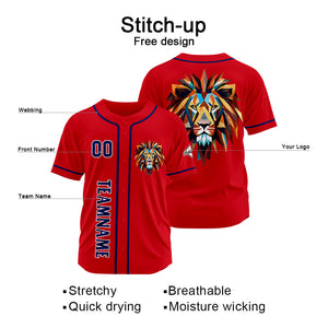 Custom Baseball Uniforms High-Quality for Adult Kids Optimized for Performance Red