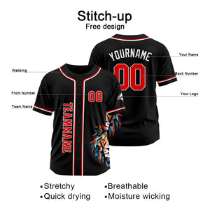 Custom Baseball Uniforms High-Quality for Adult Kids Optimized for Performance Black