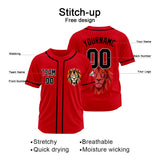 Custom Baseball Uniforms High-Quality for Adult Kids Optimized for Performance Red