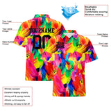 Custom Football Polo Shirts  Add Your Unique Logo/Name/Number Colorful feather