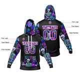 Custom Gradient Hoodie For Man Woman Girl Boy Print Your Logo Name Number