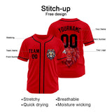 Custom Baseball Uniforms High-Quality for Adult Kids Optimized for Performance Red