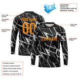 Custom Basketball Soccer Football Shooting Long T-Shirt for Adults and Kids Black