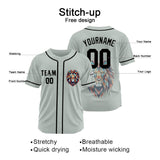 Custom Baseball Uniforms High-Quality for Adult Kids Optimized for Performance Gray