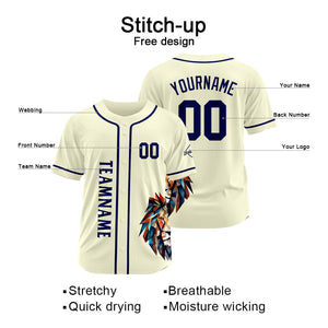 Custom Baseball Uniforms High-Quality for Adult Kids Optimized for Performance Cream