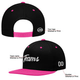 Custom Hat Black-Pink