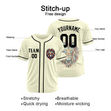 Custom Baseball Uniforms High-Quality for Adult Kids Optimized for Performance Cream