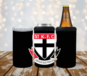 4 in 1 Stubby/Can Cooler Tumbler - ST Kilda Football Club