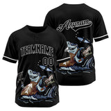 Custom Chef Shark-Black Baseball Uniforms High-Quality for Adult Kids Optimized for Performance