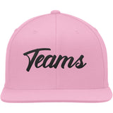 Custom Hat Pink-Black