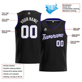 Custom Stitched Basketball Jersey for Men, Women  And Kids Black-Royal-White