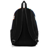 Customize Blue Orange White Sports Backpacks Featuring Personalized Names, Numbers and Logos