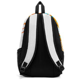 Customize Orange Black Sports Backpacks Featuring Personalized Names, Numbers and Logos