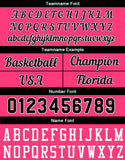 Custom Basketball Jersey Pink-Black