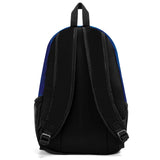 Customize Navy Orange Sports Backpacks Featuring Personalized Names, Numbers and Logos