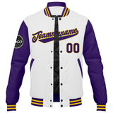 Custom Varsity Jacket Letterman jacket for Men, Women and Youth Marine Gelb