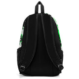 Customize Green White Sports Backpacks Featuring Personalized Names, Numbers and Logos