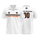 Custom Football Polo Shirts  for Men, Women, and Kids Add Your Unique Logo&Text&Number Cincinnati