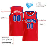 Custom Stitched Basketball Jersey for Men, Women And Kids Red-Royal-White