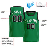 Custom Stitched Basketball Jersey for Men, Women And Kids Kelly Green-Black-White