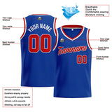 Custom Stitched Basketball Jersey for Men, Women  And Kids Royal-Red-White