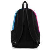 Customize Pink Blue Sports Backpacks Featuring Personalized Names, Numbers and Logos