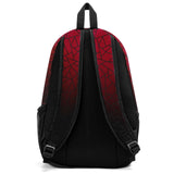 Customize Red Black Sports Backpacks Featuring Personalized Names, Numbers and Logos