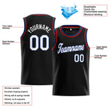 Custom Stitched Basketball Jersey for Men, Women And Kids Black-White-Royal-Red