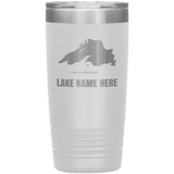 Custom Lake 20oz Vacuum Tumbler